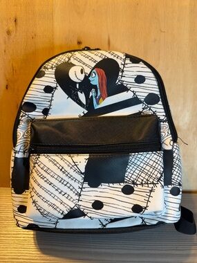 Sally & Jack Mini Backpack - Black & White